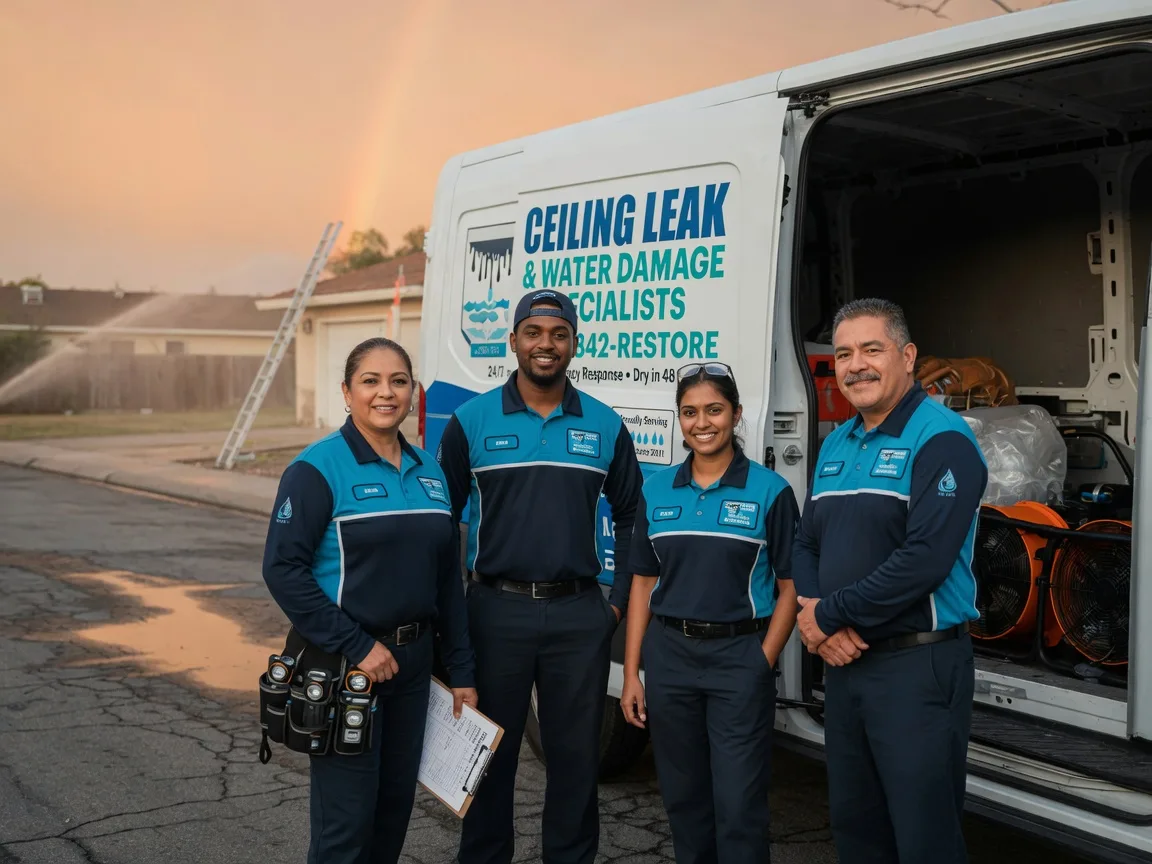 Ceiling Leak Cleanup company in Forestdale, RI